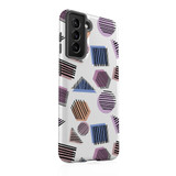 Abstract Shapes Pattern Samsung Tough Case By Artists Collection