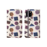 Abstract Shapes Pattern iPhone Folio Case By Artists Collection