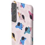 Abstract Shells Pattern Samsung Snap Case By Artists Collection
