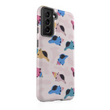 Abstract Shells Pattern Samsung Tough Case By Artists Collection