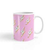 Abstract Thunder Pattern Coffee Mug By Artists Collection