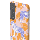 Abstract Tiger Orange Pattern Samsung Snap Case By Artists Collection