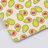 Avocado Love Pattern Clutch Bag By Artists Collection