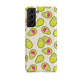 Avocado Love Pattern Samsung Snap Case By Artists Collection