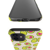 Avocado Love Pattern iPhone Tough Case By Artists Collection