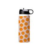 Basketball Pattern Water Bottle By Artists Collection