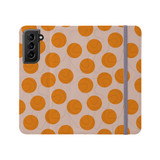 Basketball Pattern Samsung Folio Case By Artists Collection