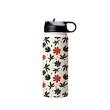 Blossom Birds Pattern Water Bottle By Artists Collection