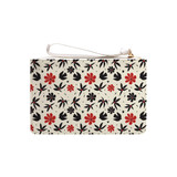 Blossom Birds Pattern Clutch Bag By Artists Collection