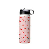 Cherry Fruit Pattern Water Bottle By Artists Collection