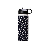 Chess Pattern Water Bottle By Artists Collection