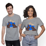Funny Chocolate Bunny Rabbits T-Shirt By Vexels