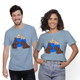 Funny Chocolate Bunny Rabbits T-Shirt By Vexels