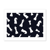 Chess Pattern Art Print By Artists Collection