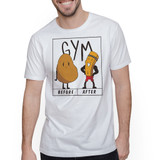 Potato To Fries Gym T-Shirt By Vexels