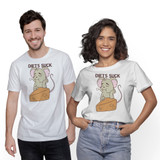 Diets Suck Mouse T-Shirt By Vexels