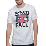 My Happy Face Cat T-Shirt By Vexels