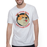 Not Your Keys Not Your Coins Dog T-Shirt By Vexels