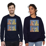 Funny Kangaroo With Can Crewneck Sweatshirt By Vexels