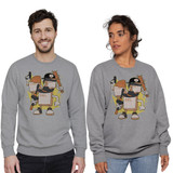 Mafia-Keyboard Crewneck Sweatshirt By Vexels