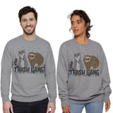 Trash Gang Racoon And Possum Crewneck Sweatshirt By Vexels