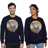 Cat Sushi Master Crewneck Sweatshirt By Vexels