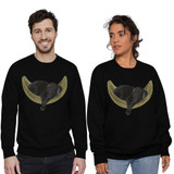 Lab Puppy Hammock Crewneck Sweatshirt By Vexels