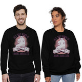 All You Need Is Books And Cats Crewneck Sweatshirt By Vexels