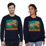 Best Cat Mom Ever Crewneck Sweatshirt By Vexels