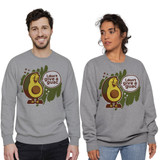 I Don't Give A Guac Avocado Crewneck Sweatshirt By Vexels