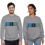 Jokes Periodic Table Crewneck Sweatshirt By Vexels