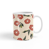 Citrus Slices Pattern Coffee Mug By Artists Collection