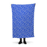 Dice Pattern Fleece Blanket By Artists Collection