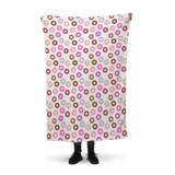 Donuts Pattern Fleece Blanket By Artists Collection