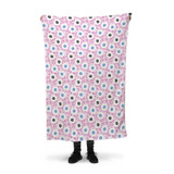 Floral Pattern Fleece Blanket By Artists Collection