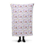Magical Donuts Pattern Fleece Blanket By Artists Collection