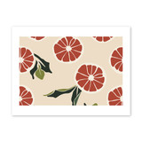 Citrus Slices Pattern Art Print By Artists Collection