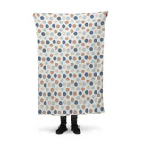 Smileys Pattern Fleece Blanket By Artists Collection