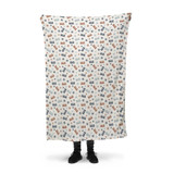 Usa Pattern Fleece Blanket By Artists Collection