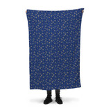 Zodiac Pattern Fleece Blanket By Artists Collection