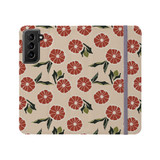 Citrus Slices Pattern Samsung Folio Case By Artists Collection