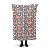 Pineapple Background Fleece Blanket By Artists Collection