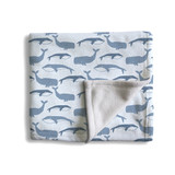 Ocean Pattern Fleece Blanket By Artists Collection