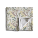 Forest Camo Pattern Fleece Blanket By Artists Collection