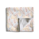 Fall Pattern Fleece Blanket By Artists Collection
