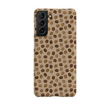 Coffee Beans Pattern Samsung Snap Case By Artists Collection
