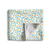 Egg Pattern Fleece Blanket By Artists Collection