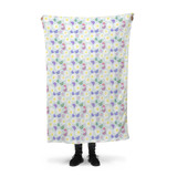 Cracked Eggs Pattern Fleece Blanket By Artists Collection