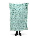 Clover Pattern Fleece Blanket By Artists Collection