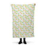Apple Pattern Fleece Blanket By Artists Collection